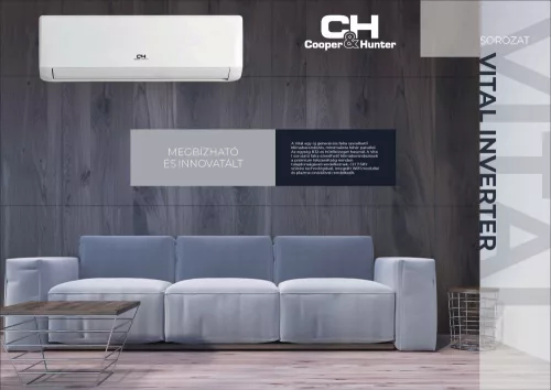 C&H VITAL WIFI CH-S09FTXF2-NG klímaberendezés 2,7 kW